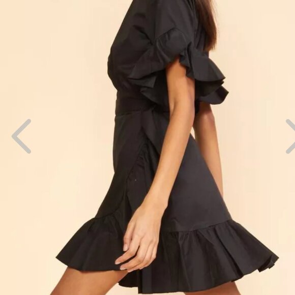 Cynthia Rowley Black cocktail mini dress NWT - Picture 3 of 4